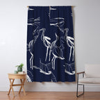 Cranes Window Curtain Gallery Image 5