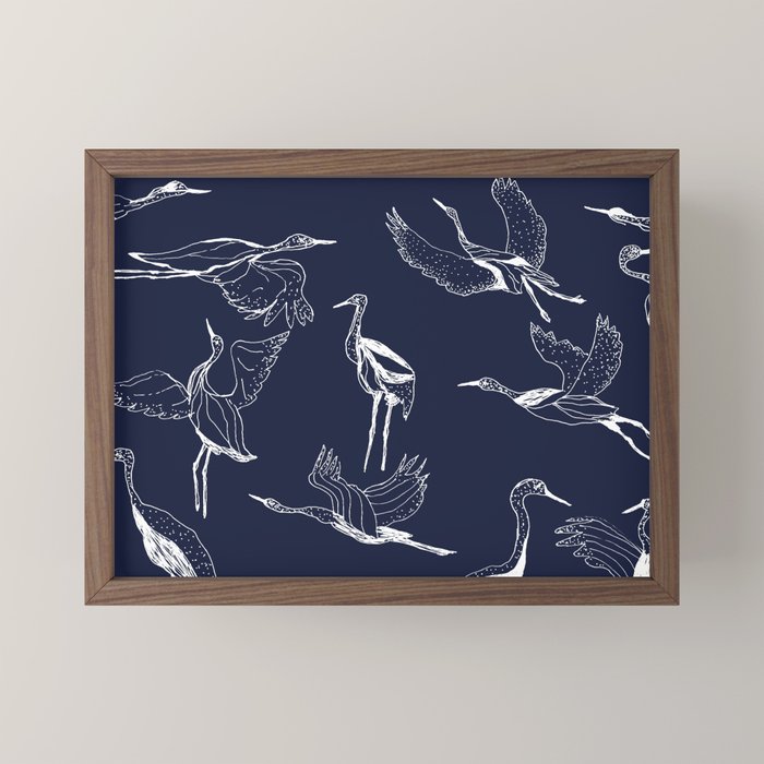 Cranes Mini Art Print Gallery Image 2