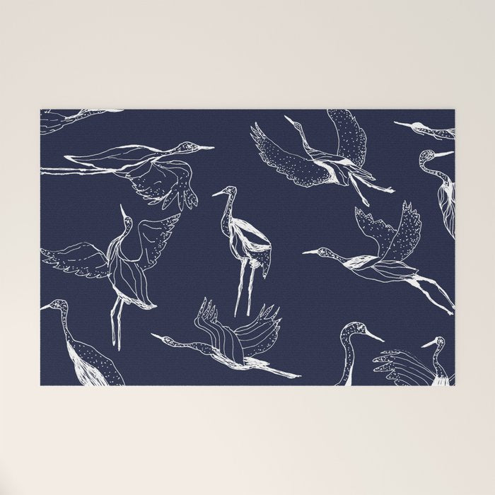 Cranes Welcome Mat Gallery Image 1
