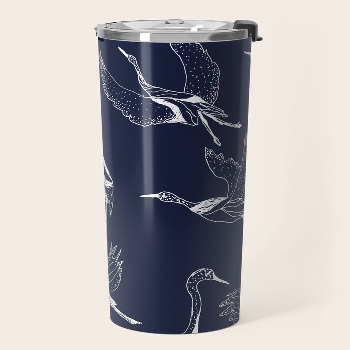 Cranes Travel Mug Gallery Image 2