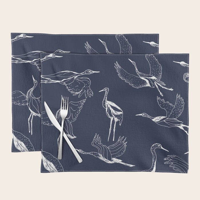 Cranes Placemat Gallery Image 1