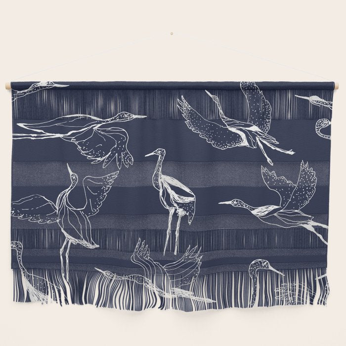Cranes Wall Hanging Gallery Image 1