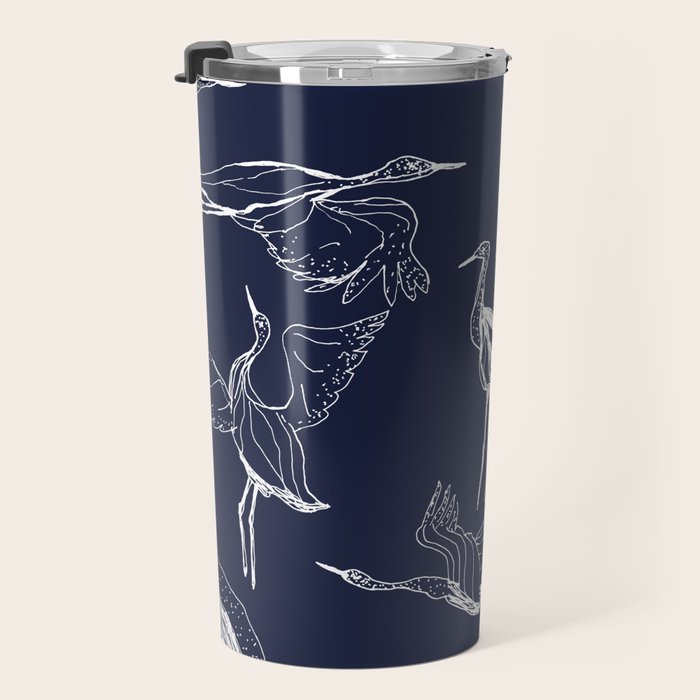Cranes Travel Mug Gallery Image 3