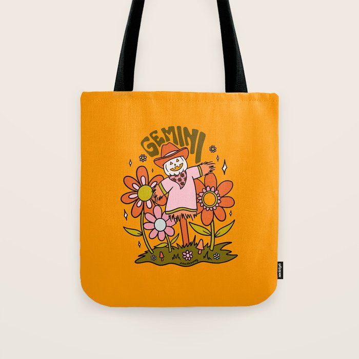 Gemini Scarecrow Tote Bag Gallery Image 1