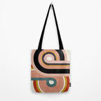 rainbow shape art Tote Bag Gallery Image 2