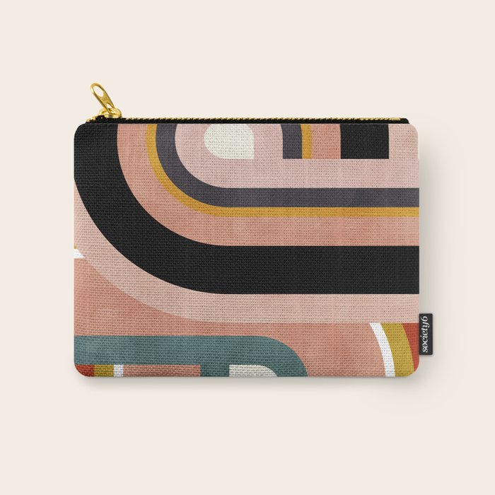 rainbow shape art Carry All Pouch Gallery Image 1