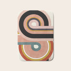 rainbow shape art Bath Mat Gallery Image 1