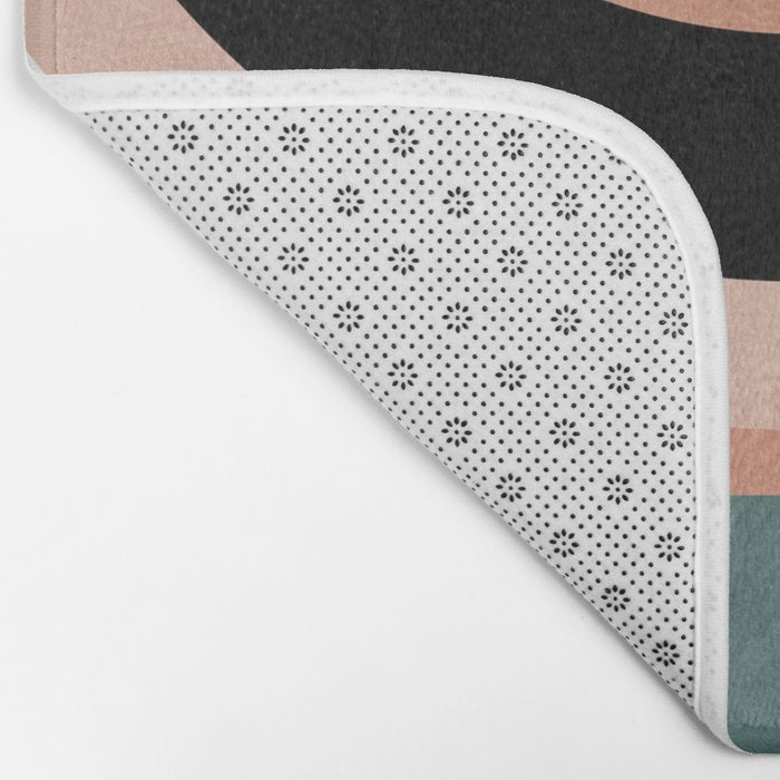 rainbow shape art Bath Mat Gallery Image 2