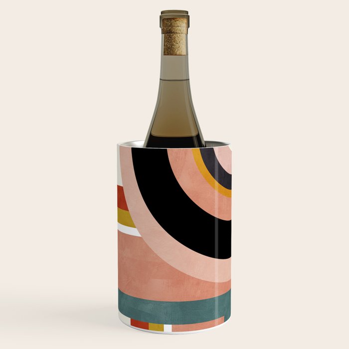 rainbow shape art Wine Chiller Gallery Image 2