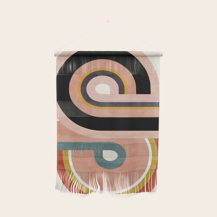 rainbow shape art Wall Hanging Gallery Image 1