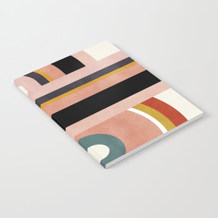 rainbow shape art Notebook Gallery Image 2