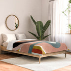 rainbow shape art Comforter Gallery Image 2