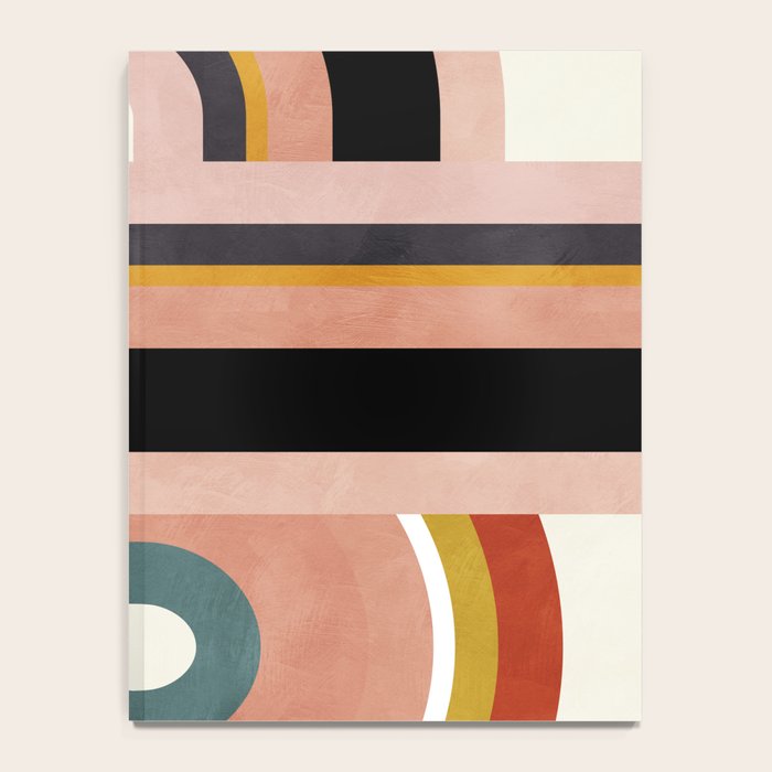 rainbow shape art Notebook Gallery Image 4