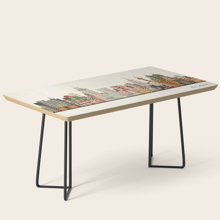 san antonio skyline Coffee Table Gallery Image 1