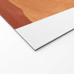 Abstract terracotta landscape, sun and desert, sunrise #1 Welcome Mat Gallery Image 2