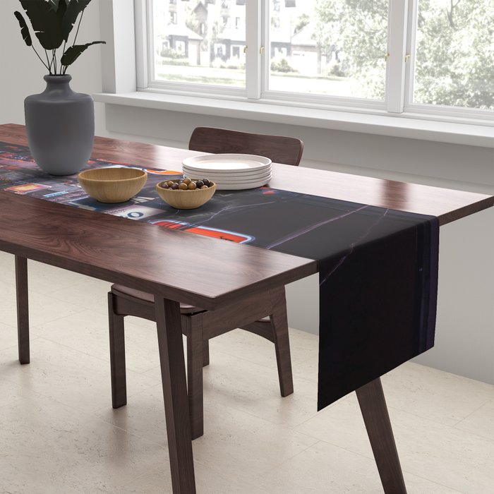 Golden Gai Tokyo Bar Crawl Table Runner Gallery Image 2