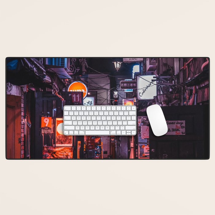 Golden Gai Tokyo Bar Crawl Desk Mat Gallery Image 1