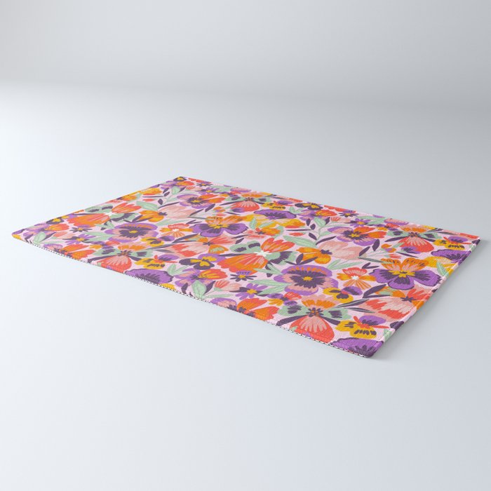 Pansies Rug Gallery Image 3