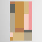 Color Block | Sage Green and Rose Pink Tablecloth Gallery Image 2