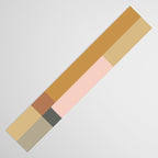 Color Block | Sage Green and Rose Pink Table Runner Gallery Image 3