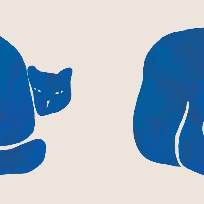 Blue cat Coffee Mug Gallery Image 2