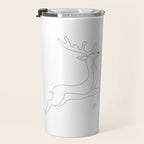 Red Nose Reindeer Travel Mug Gallery Image 3