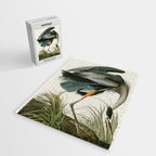 Great blue Heron - John James Audubon's Birds of America Print Jigsaw Puzzle Gallery Image 2