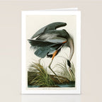 Great blue Heron - John James Audubon's Birds of America Print Stationery Card Gallery Image 2