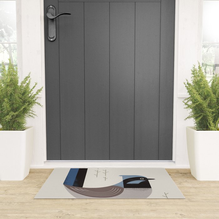 Superb Fairywren, Bird of Australia Welcome Mat Gallery Image 3