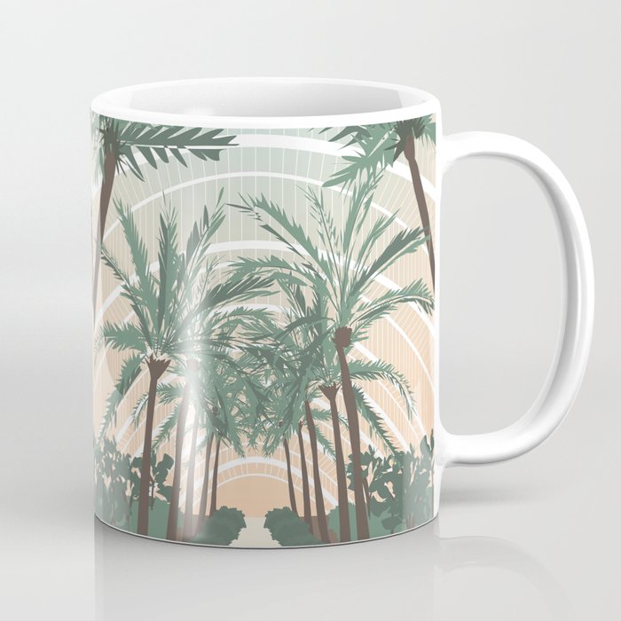 Palm Trees in Valencia, Spain Coffee Mug Gallery Image 1
