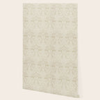 William Morris Brer Rabbit Linen Beige Vintage Pattern Wallpaper Gallery Image 2