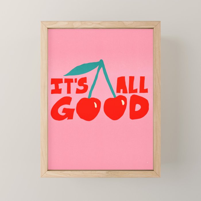 All Good Mini Art Print Gallery Image 1