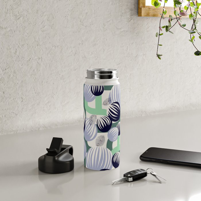 expectant iteration bold branch Water Bottle Gallery Image 4