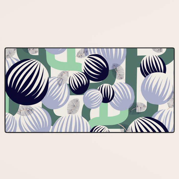 expectant iteration bold branch Desk Mat Gallery Image 3