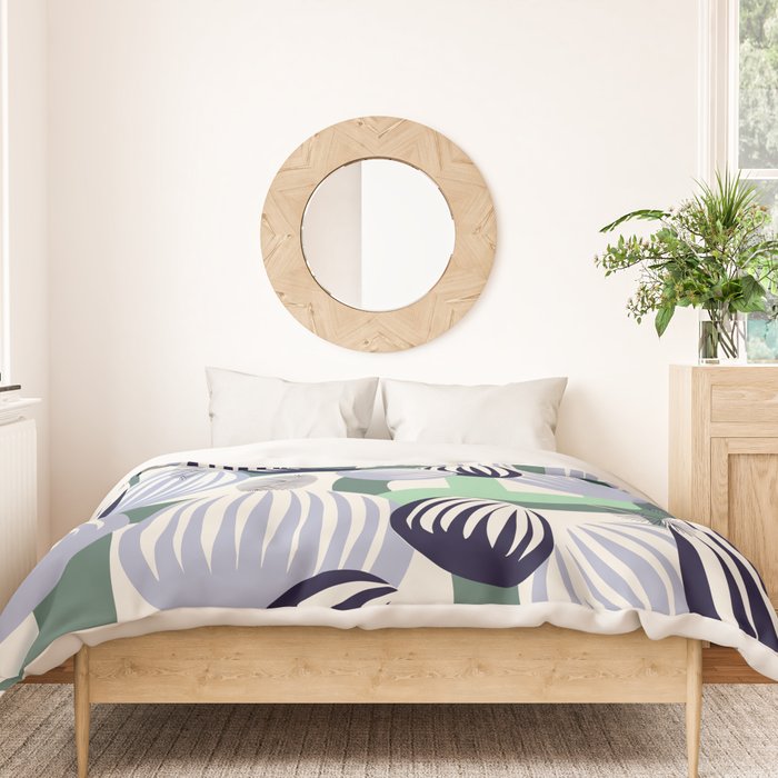 expectant iteration bold branch Duvet Cover Gallery Image 3