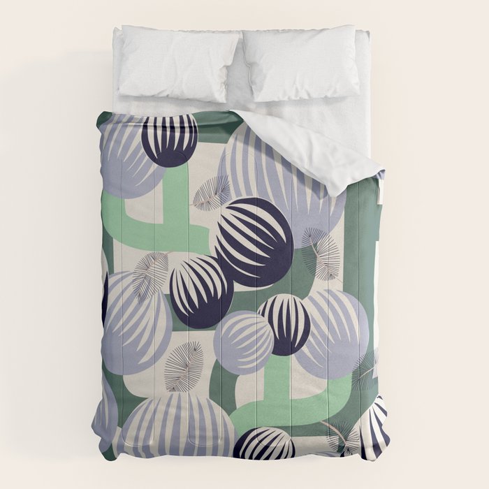 expectant iteration bold branch Comforter Gallery Image 1