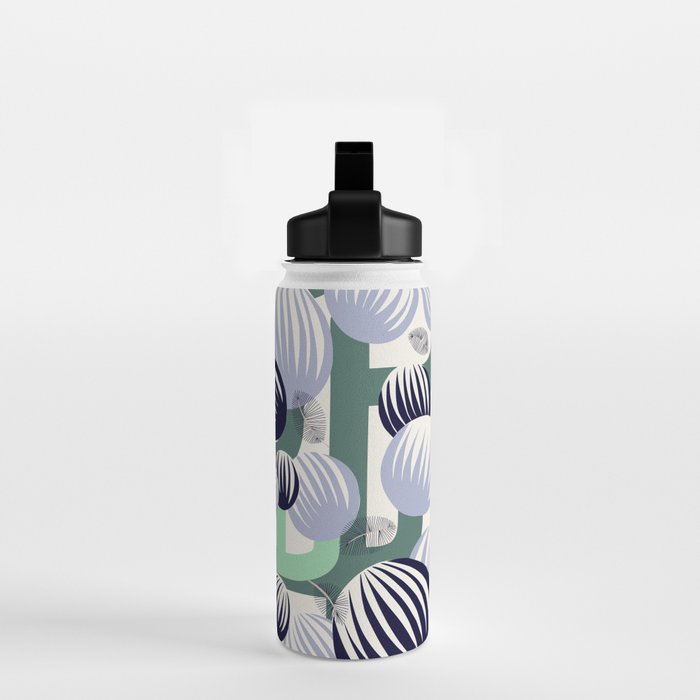 expectant iteration bold branch Water Bottle Gallery Image 2