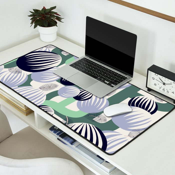 expectant iteration bold branch Desk Mat Gallery Image 2