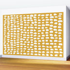 Dots (Mustard Yellow) Wall Mural Gallery Image 2