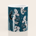 Pearla the Mermaid Riding on a Seahorse Coffee Mug Gallery Image 4