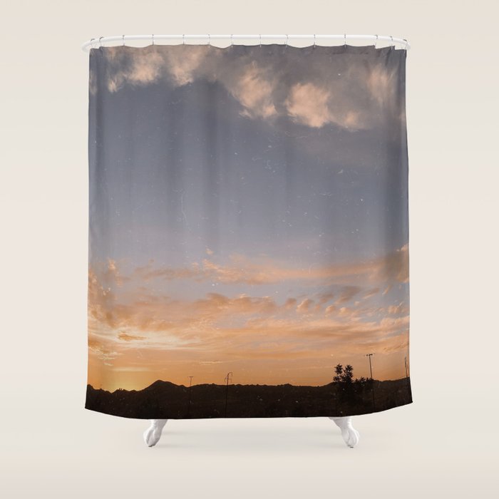 SUMMER SUNSET II Shower Curtain Gallery Image 1