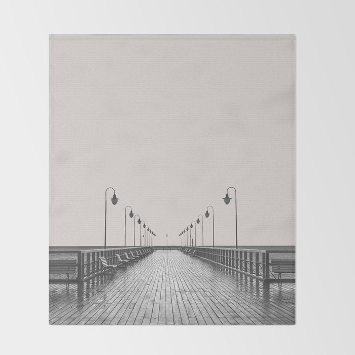 Pier 01 Throw Blanket Gallery Image 2