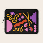 Purple ramen Laptop Sleeve Gallery Image 1