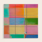 Colourplay 01: Mid Century Edition Wood Wall Art Gallery Image 1