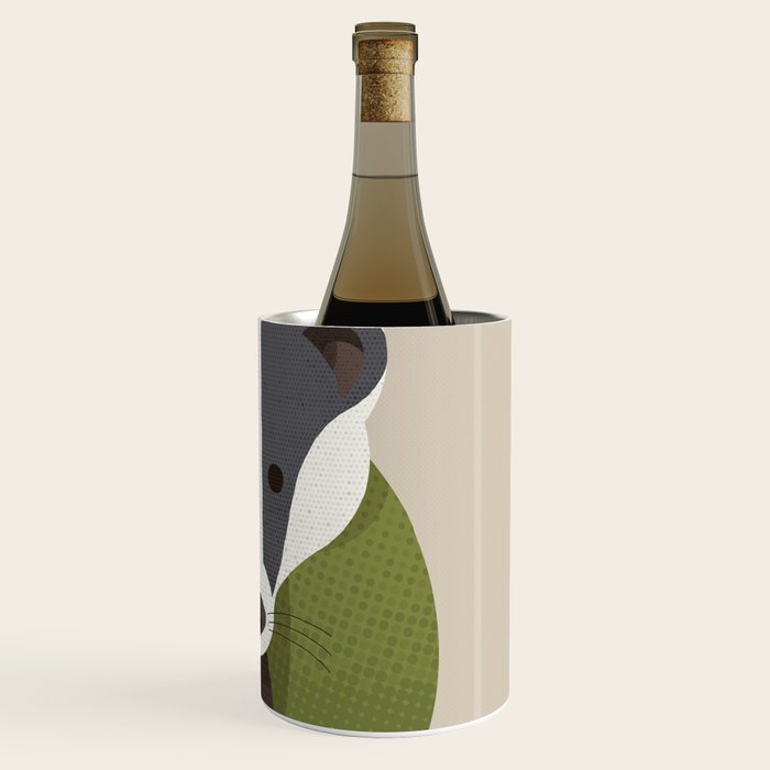 Whimsy Badger Wine Chiller Gallery Image 3