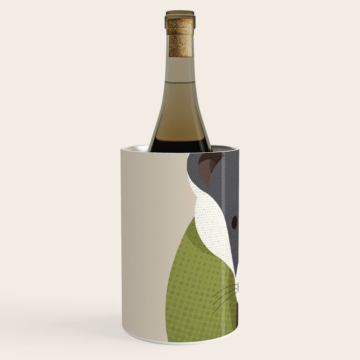 Whimsy Badger Wine Chiller Gallery Image 2
