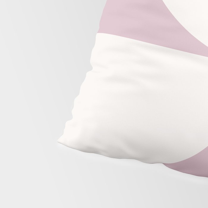 Bauhaus Mid Century Modern Geometric VIII Lilac Pillow Sham Gallery Image 4