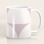 Bauhaus Mid Century Modern Geometric VIII Lilac Coffee Mug Gallery Image 1