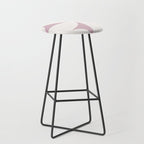 Bauhaus Mid Century Modern Geometric VIII Lilac Stool Gallery Image 1