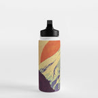 The Red Sunrise at Dayai Shore - Nature Landscape Water Bottle Gallery Image 3